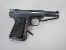 handgun: SAVAGE Model 1917, Semi-Auto Pistol, .32, 6 shot, 3 3/4" barrel, 6 1/2" overall, S#233904