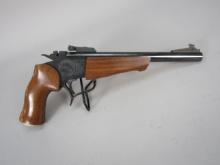 handgun: TCA Model Contender, Breech-Action Pistol, .45Colt, 1 shot, 10" bbl, 14" overall, S#285400