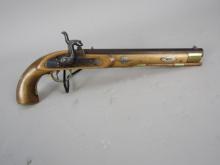 black powder handgun: TURNER KIRKLAND Mod Derringer Single-ShotPistol .41 1sht 9.75"bbl 15"o/a S#159