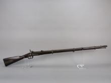 black powder: P.S. JUSTICE Model Type III Rifle Musket, S#NVSN