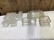 Set of Covered Pyrex & Baking Dishes
