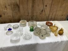 Lot of Glass Items