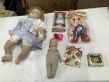 Antique Bisque Dolls and more