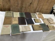Antique Hymnals & Song Books