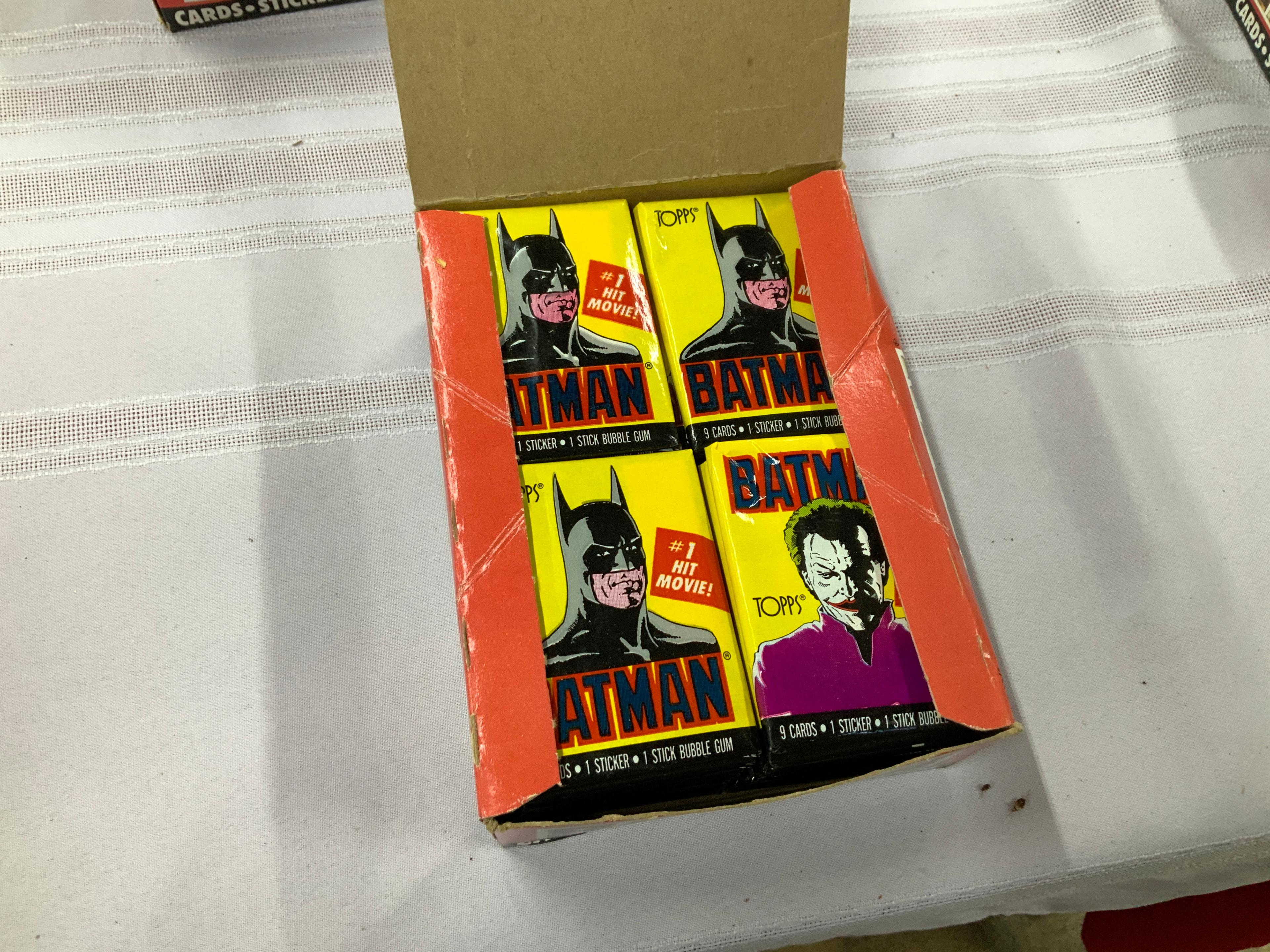 Batman Trading Cards-  New in Box