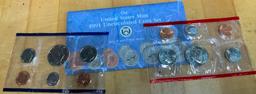 Uncirculated Coins, 1979, 1981, 1991, 1994, 1996
