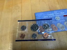 Uncirculated Coins, 1979, 1981, 1991, 1994, 1996