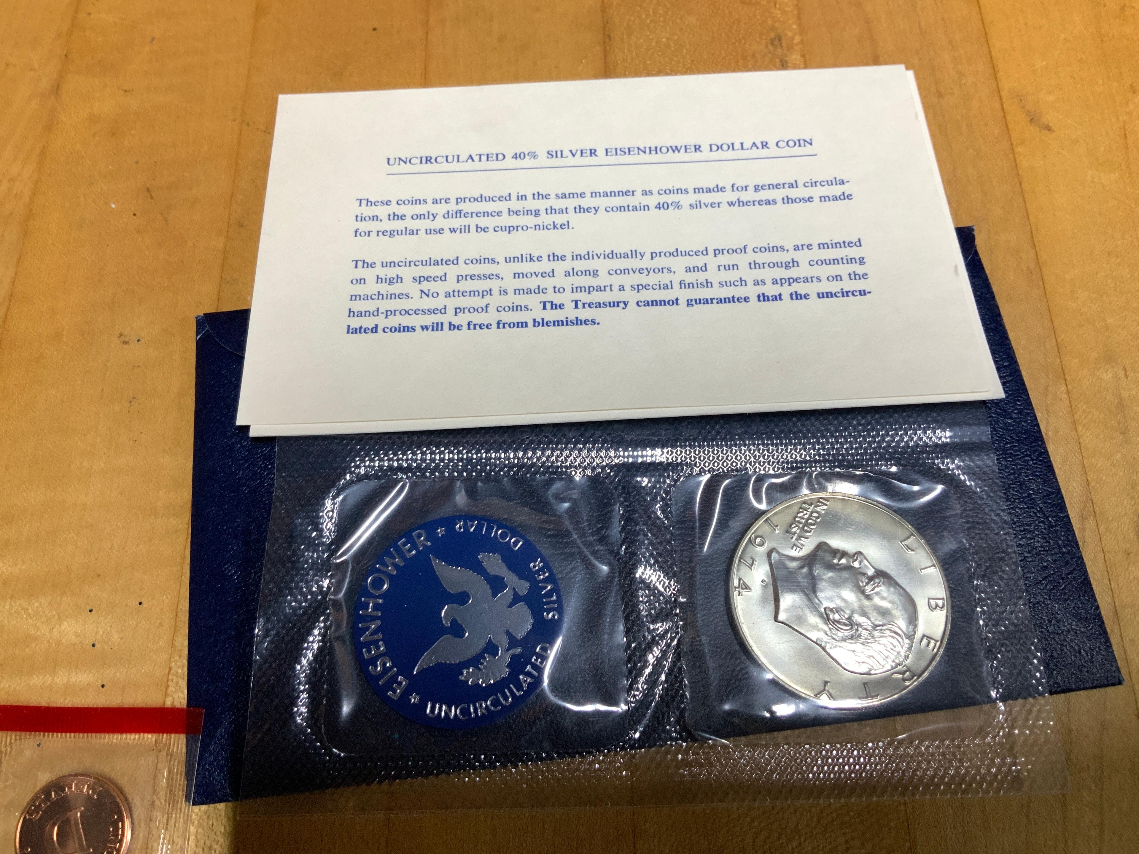 Uncirculated Coins, 1979, 1981, 1991, 1994, 1996