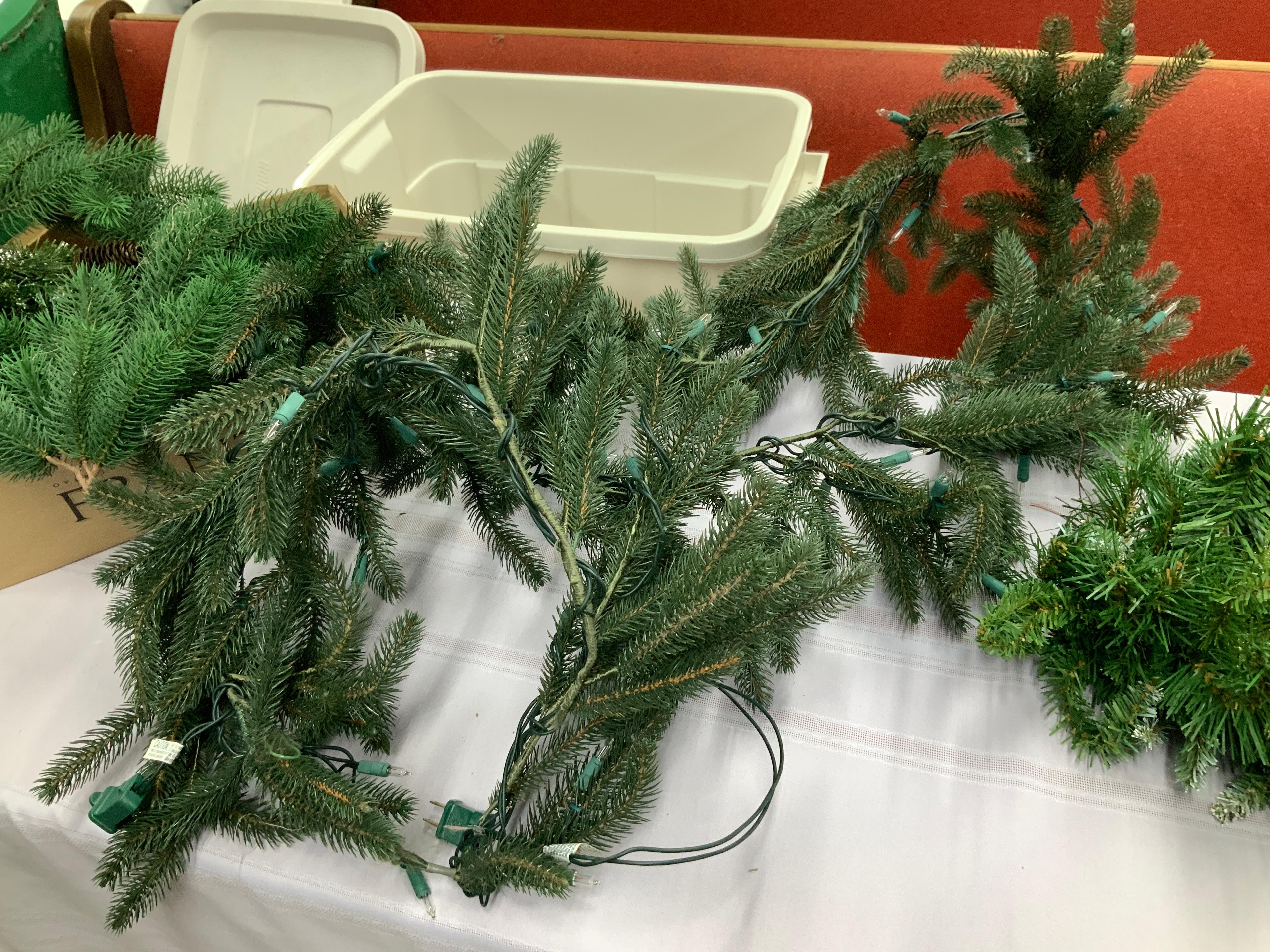 Lighted Garland & Hanging  Decoration
