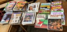 Large Amount of Woodworking Magazines