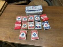 Lot of Playing Cards & Vintage Canasta Game