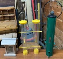 Variety of Bird Feeders