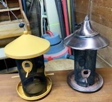2 Large Good Quality Bird Feeders