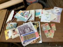 Vintage Note cards & Posters