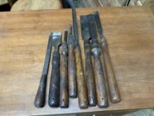 Vintage Woodworking Tools- Chisels & Files