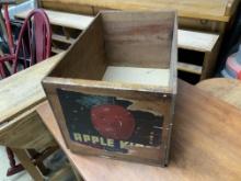 Vintage Wooden  Apple Box