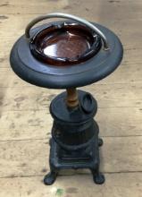 Vintage Pot Bellied Stove Ashtray