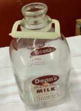 Vintage Dean's Milk Bottle