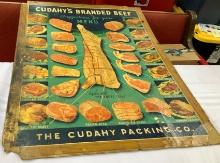 Cudahy's Branded Beef Sign