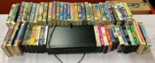 Sharp 4-Head VCR & VCR Tapes
