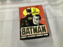 Batman Trading Cards- With Poster NIB
