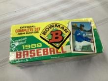Bowman 1989 Baseball Cards- Official Set