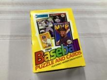 Donruss 1989 Baseball Puzzle & Cards
