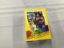 Donruss 1989 Baseball Puzzle & Cards