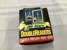 Topps 1989 Rookie & 1989 Card Double Headers