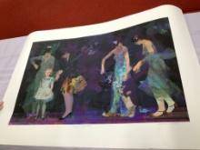 "Alice's Garden" Print by Mary Hatch