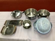 Serving Dishes, Pans, and Bowls