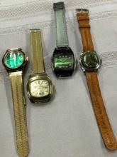 4 Wrist Watches