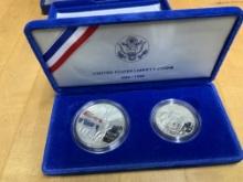 2 United States Liberty Coin Set