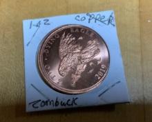 2019 Zombucks  Two Dying Eagle