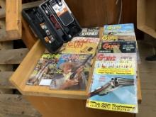 Vintage Gun Magazines & GE 3-5900 CB Radio