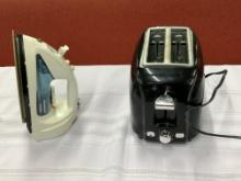Steam Iron & Toaster
