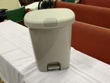 Step-Open Trash Can