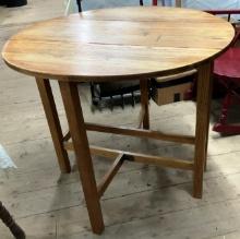 Antique Mission Oak Drop Leaf Table