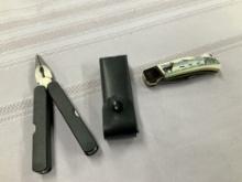 All-In-One Tool & Kissing Crane Knife & Wildlife