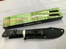 2 Knives in One Nylon Sheath