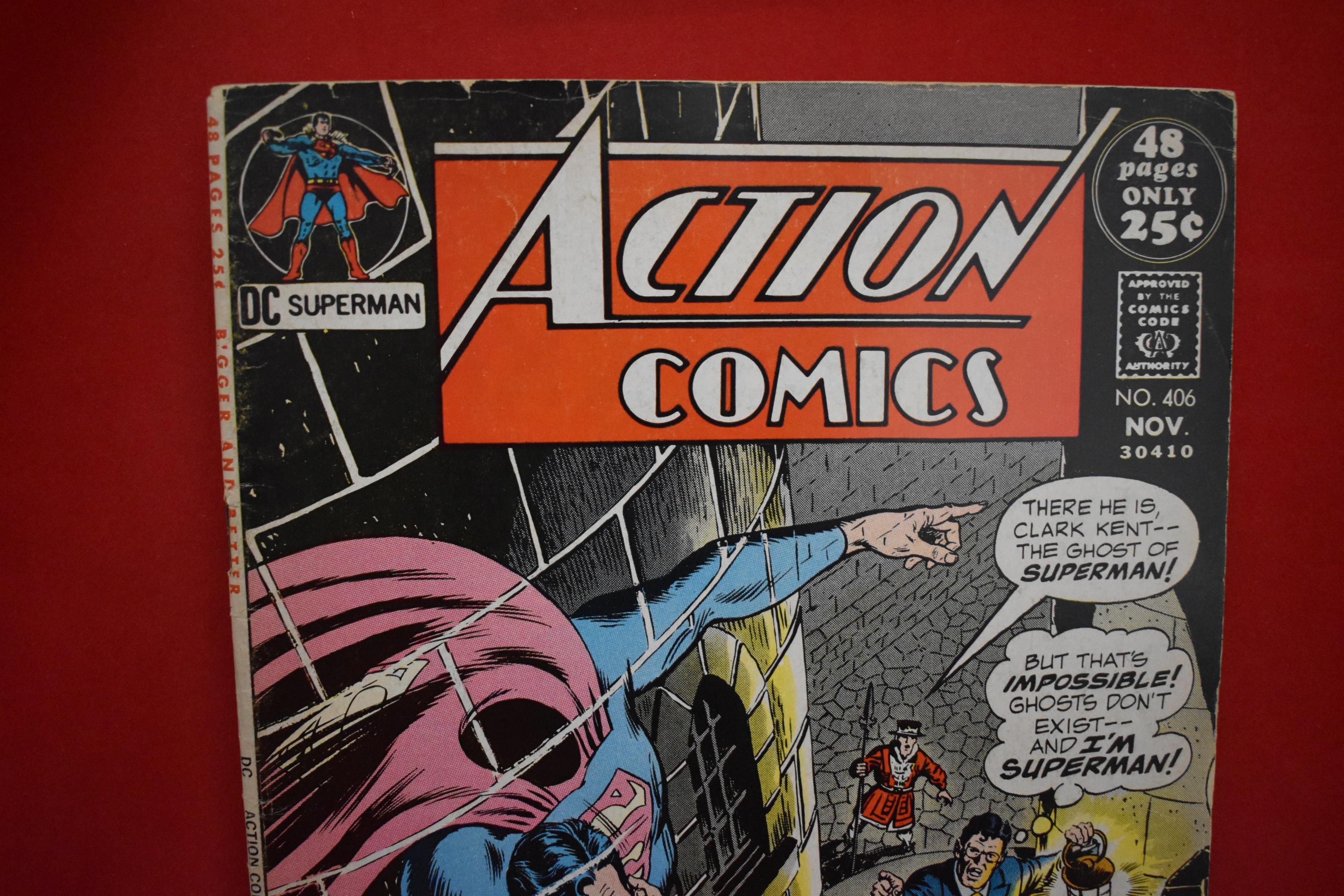 ACTION COMICS #406 | MASTER OF MIRACLES | CURT SWAN & MURPHY ANDERSON - 1971