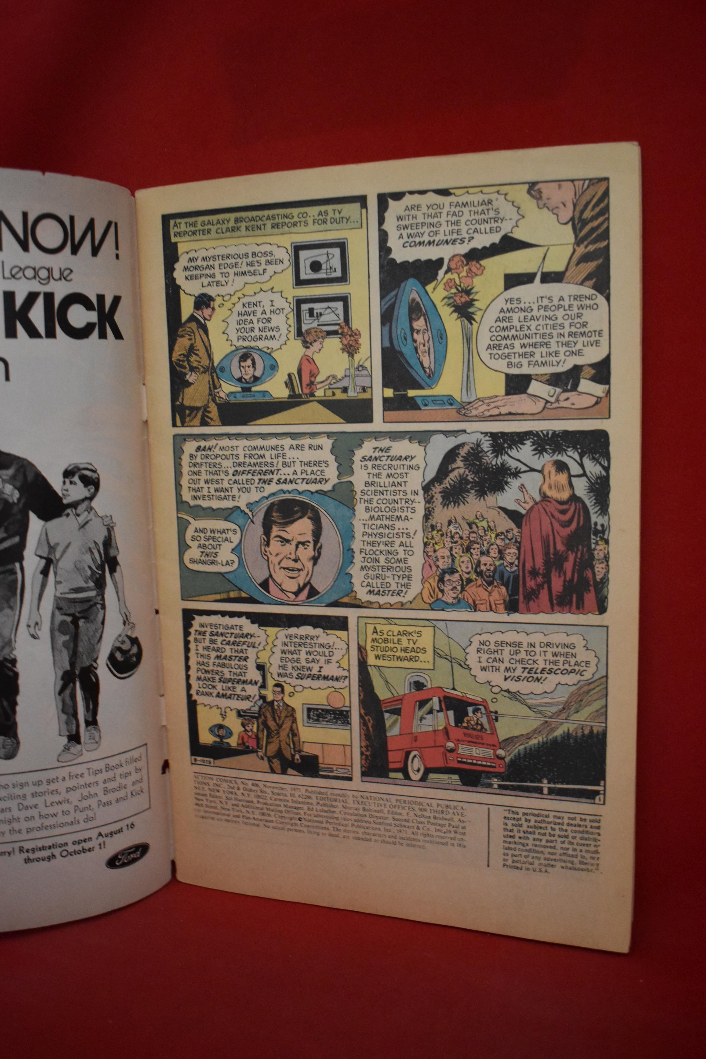 ACTION COMICS #406 | MASTER OF MIRACLES | CURT SWAN & MURPHY ANDERSON - 1971
