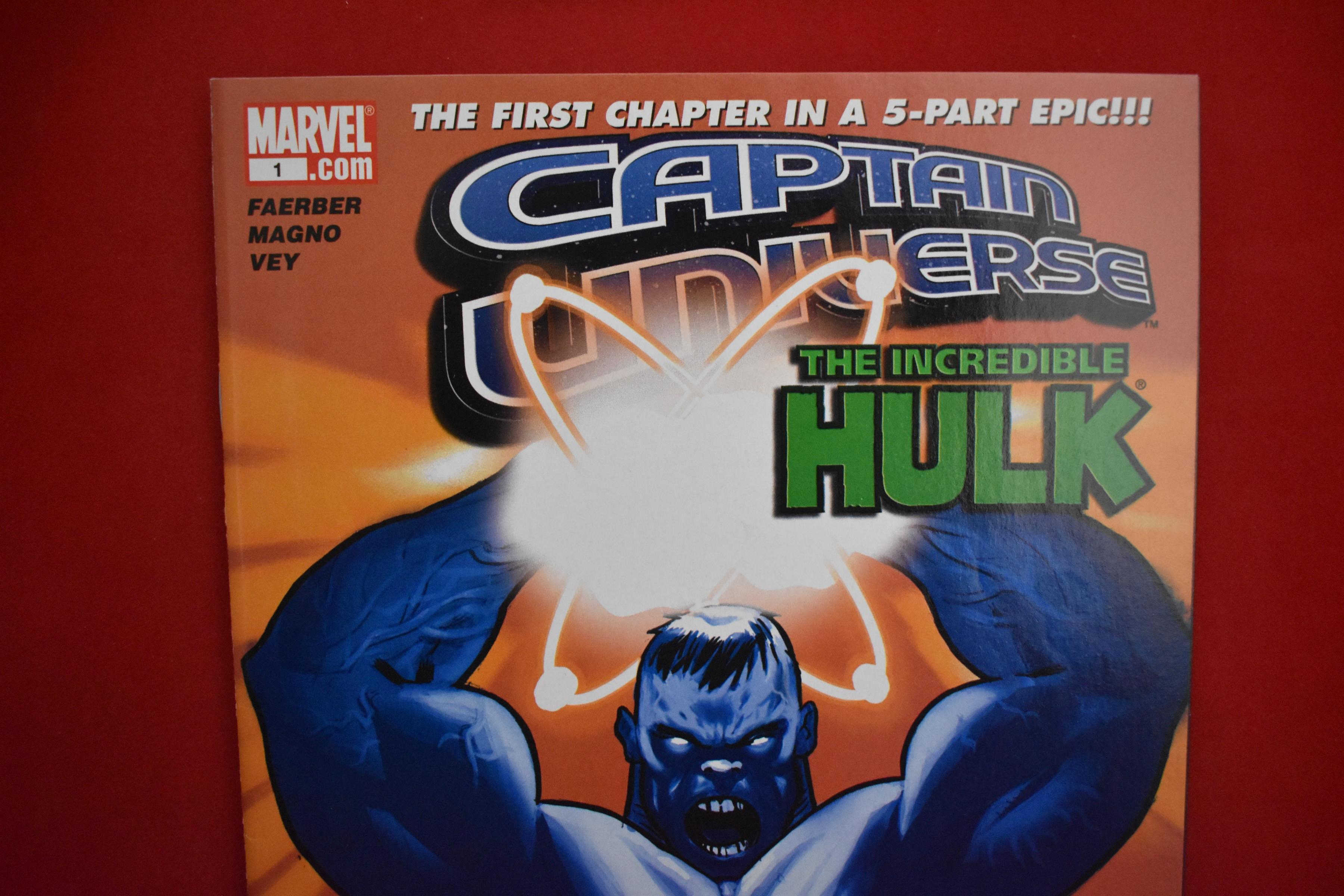 CAPTAIN UNIVERSE: INCREDIBLE HULK #1 | THE BLUE HULK! | DANIEL ACUNA SECRETS AND ORIGINS
