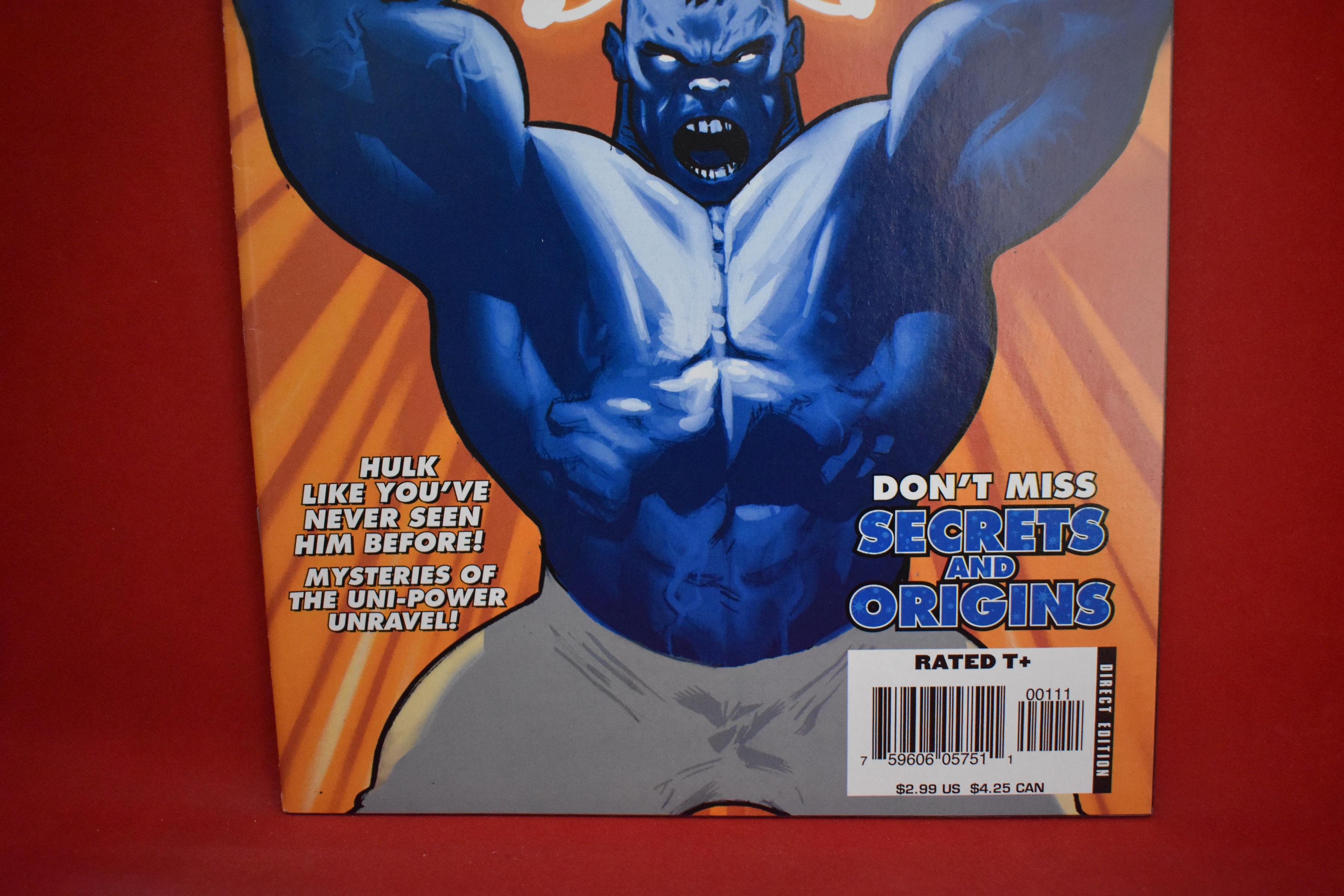 CAPTAIN UNIVERSE: INCREDIBLE HULK #1 | THE BLUE HULK! | DANIEL ACUNA SECRETS AND ORIGINS