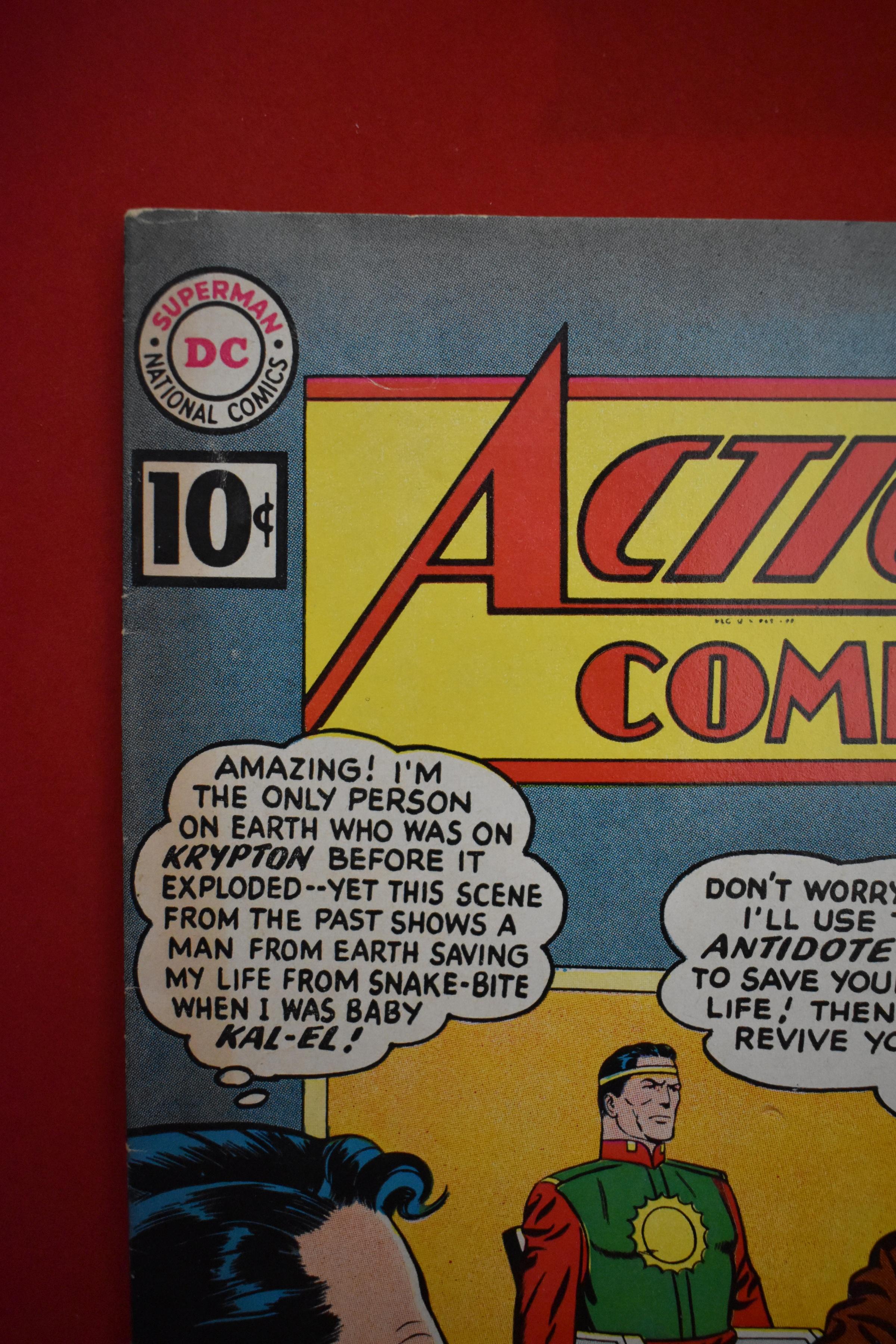ACTION COMICS #281 | THE MAN WHO SAVED KAL-EL'S LIFE | SUPERGIRL BACKUP STORY | CURT SWAN - 1961
