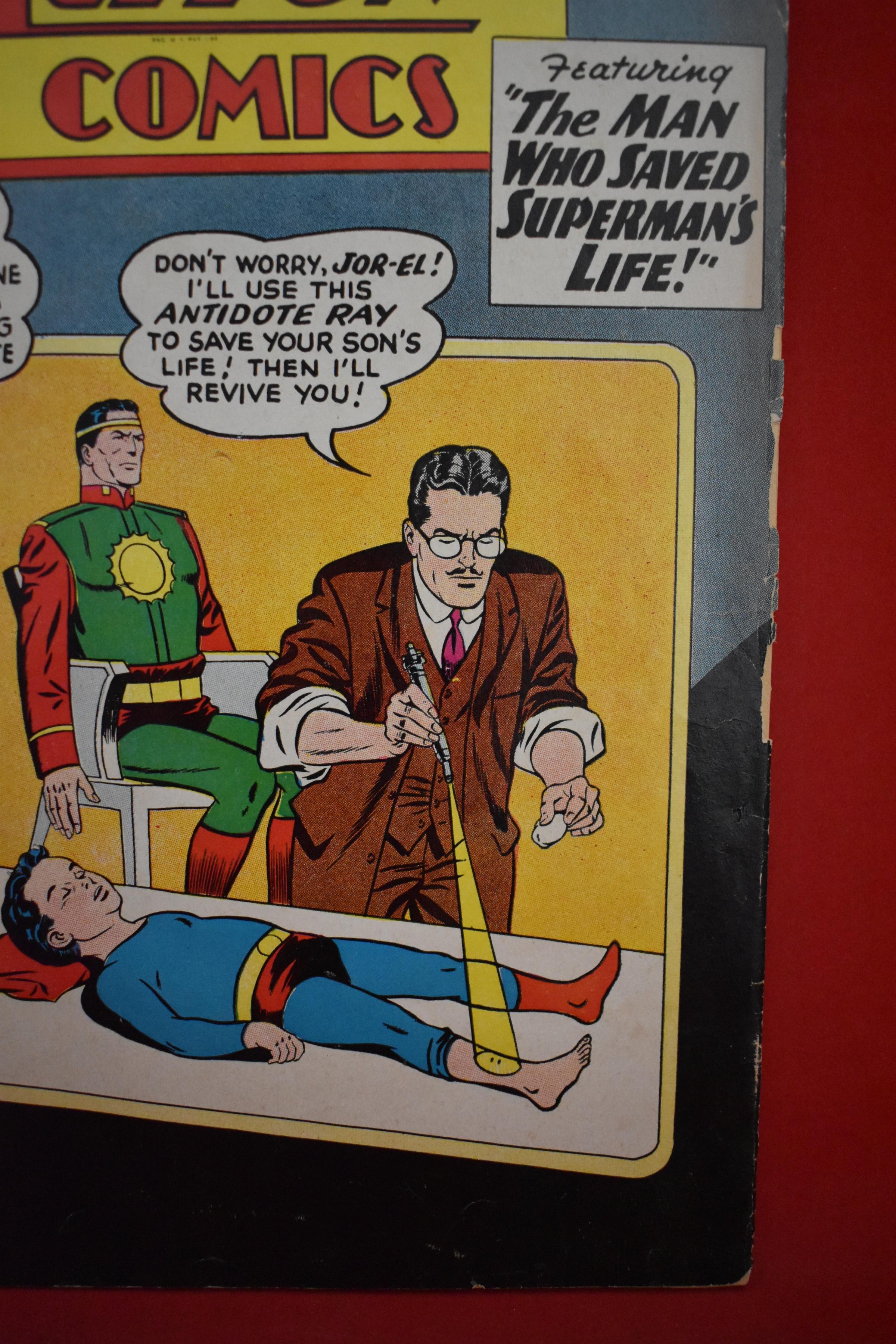 ACTION COMICS #281 | THE MAN WHO SAVED KAL-EL'S LIFE | SUPERGIRL BACKUP STORY | CURT SWAN - 1961