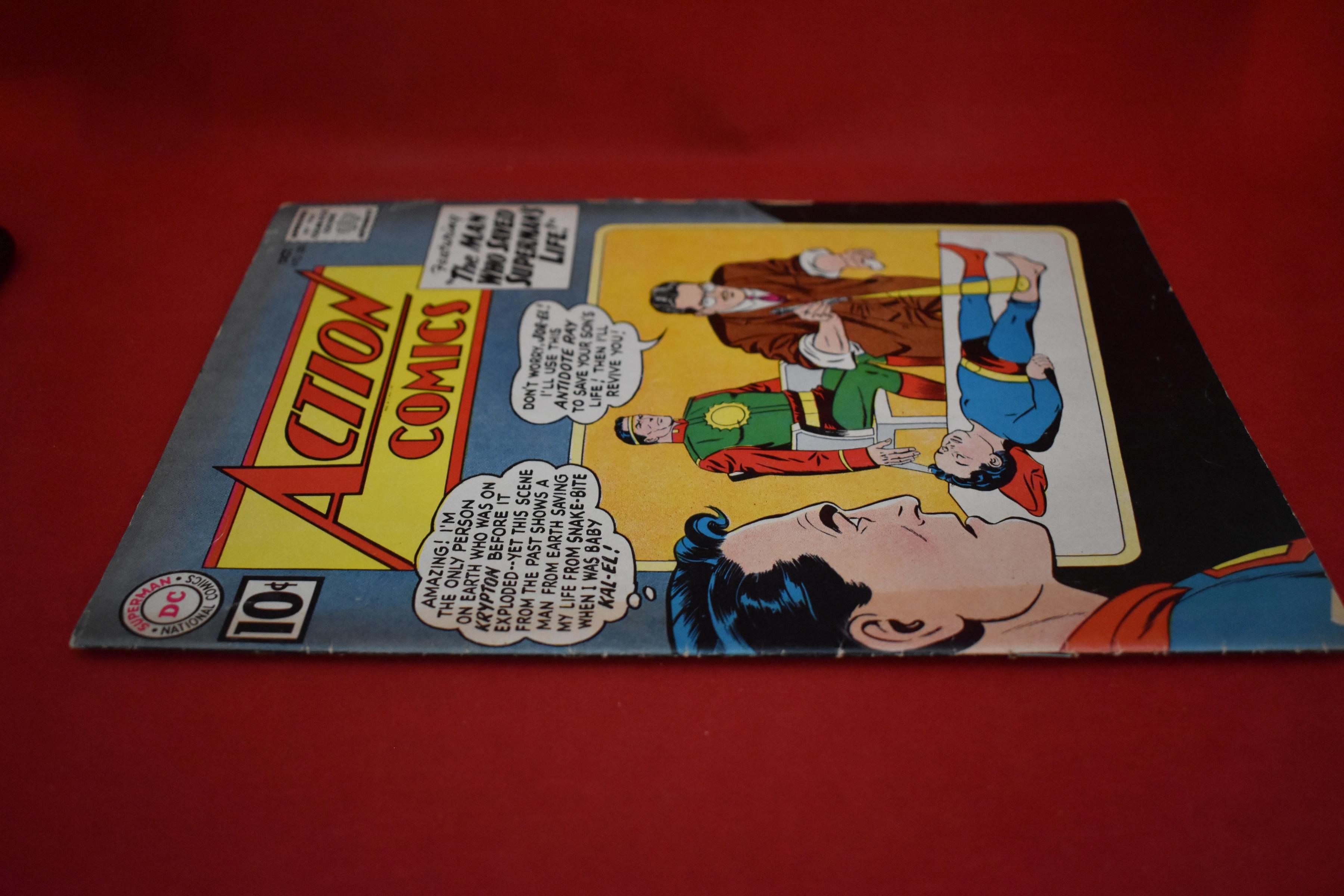 ACTION COMICS #281 | THE MAN WHO SAVED KAL-EL'S LIFE | SUPERGIRL BACKUP STORY | CURT SWAN - 1961