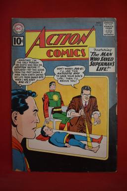 ACTION COMICS #281 | THE MAN WHO SAVED KAL-EL'S LIFE | SUPERGIRL BACKUP STORY | CURT SWAN - 1961