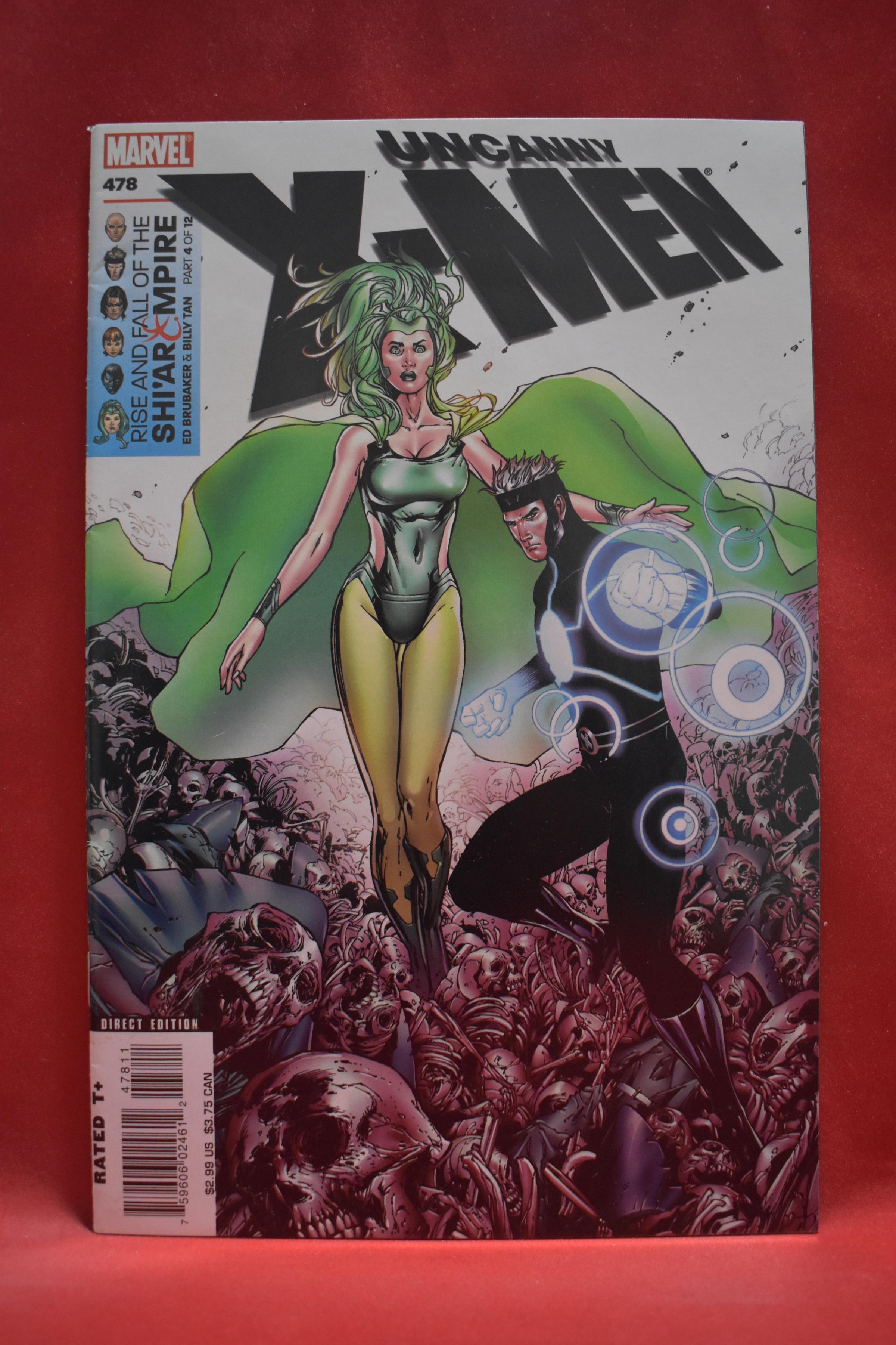 UNCANNY X-MEN #478 | 1ST APPEARANCE OF KORVUS ROOK'SHIR