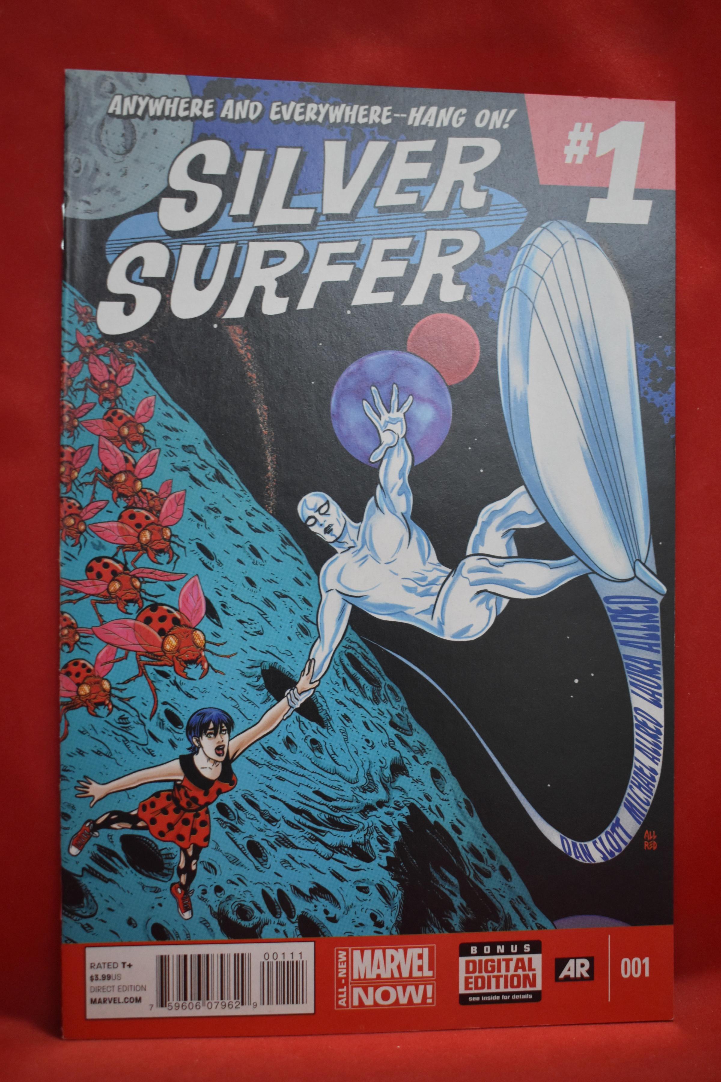 SILVER SURFER #1 | 1ST CAMEO APP OF NEVER QUEEN - 1ST ISSUE OF SERIES